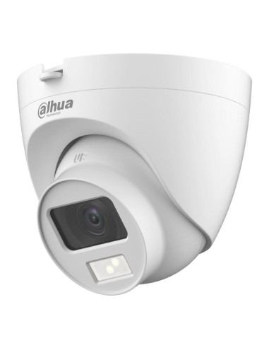 Dahua Hac-hdw1200clq-il-a-0280b-s6 Domo Hdcvi 4en1 2m 1080p Iluminación Dual Led20m/ir20m 2.8mm Ip67 Mic Quick-to-install