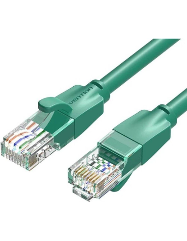 Cable De Red Rj45 Utp Vention Ibegf Cat.6 1m Verde