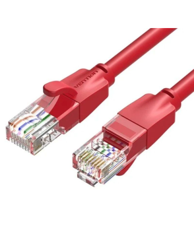 Cable De Red Rj45 Utp Vention Iberh Cat.6 2m Rojo