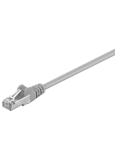 Goobay Cable De Red Cat5e  1,0m Gris  Sf/utp 2xrj45, Pvc, Cca