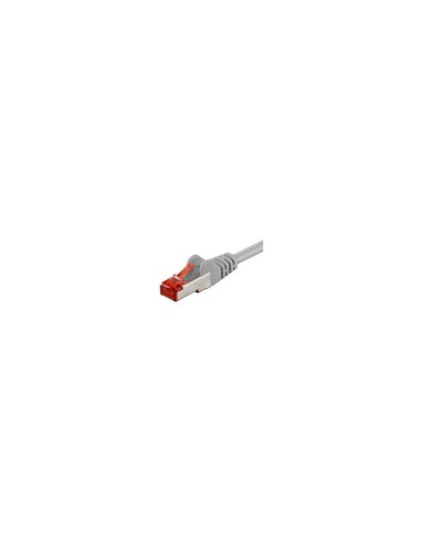 Goobay Cable De Red Cat6  0,25m Gris   S/ftp 2xrj45, Pvc, Cca