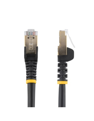 Startech Cable De Red 3m Ethernet Rj45 Cat6a Blindado Stp - Cable Sin Enganche Snagless - Negro