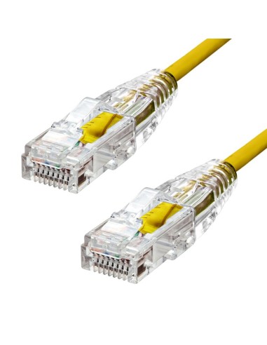 Proxtend Slim U/utp Cat6a Lszh Awg 28 Yellow 2m