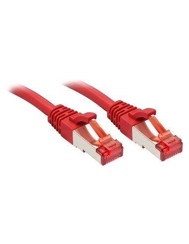 Lindy Cable De Red Cat6 S/ftp Rojo 1.00m