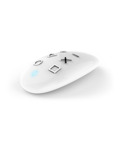 Llavero Controlador De Escenas Fibaro Fgkf-601 Zw5 Z-wave, Color Blanco