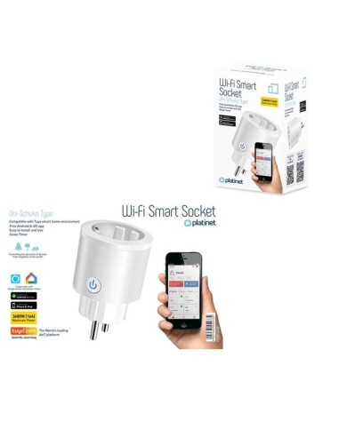 Platinet Enchufe Inteligente Wifi 16a 3680w Ios Android