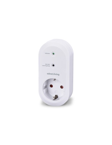 Ednet .living Smart Plug Enchufe Inteligente Blanco