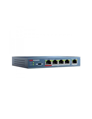 Switch Hikvision Poe 4-port L2 Unmanaged Ds-3e0105p-e