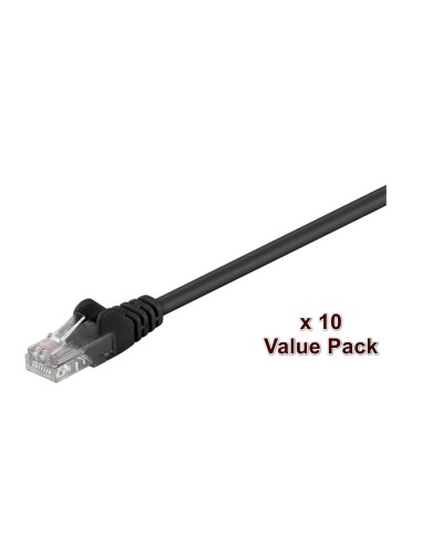 Microconnect V-utp5005svp Cable De Red Negro 0,5 M Cat5e U/utp [utp]