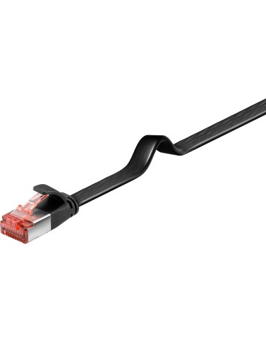 Microconnect V-utp601s-flat Cable De Red Negro 1 M Cat6