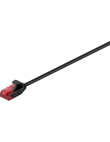 Microconnect V-utp603s-slim Cable De Red Negro 3 M Cat6 U/utp [utp]