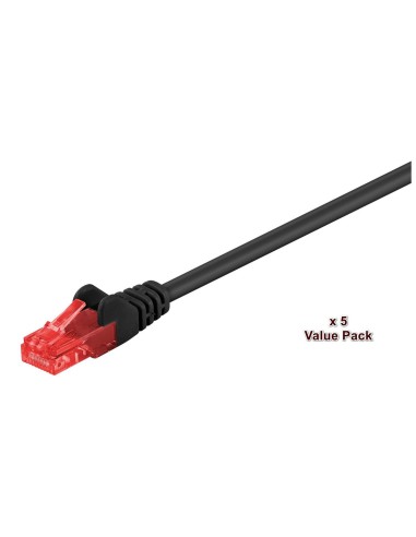 Microconnect V-utp615svp Cable De Red Negro 15 M Cat6 U/utp [utp]