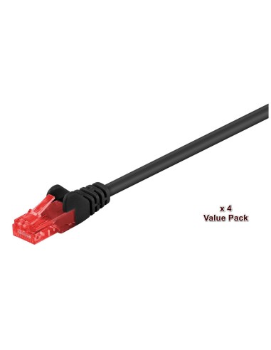 Microconnect V-utp620svp Cable De Red Negro 20 M Cat6 U/utp [utp]