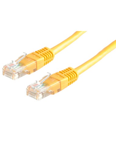 Value 21.99.1522 Cable De Red Amarillo 0,5 M Cat6 U/ftp [stp] (value Cat6 Utp Cca Ethernet Cable Yellow 0.5m)