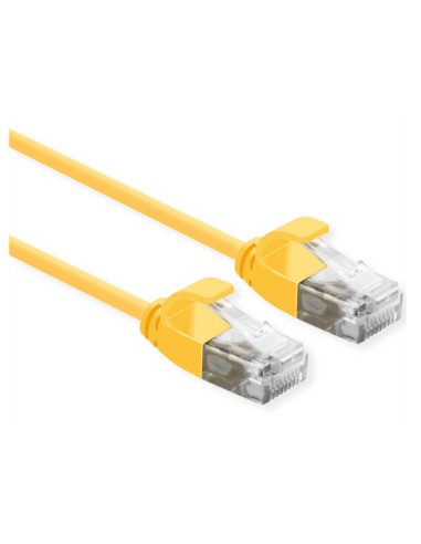 Roline 21.15.3925 Cable De Red Amarillo 2 M Cat6a U/utp [utp] (roline Slim Ca6a Utp Cu Lszh Ethernet Cable Yell..)