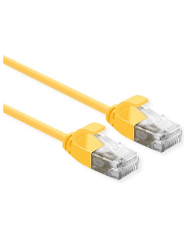 Roline 21.15.3926 Cable De Red Amarillo 3 M Cat6a U/utp [utp] (roline Slim Ca6a Utp Cu Lszh Ethernet Cable Yell..)