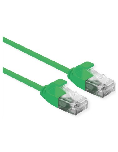 Roline 21.15.3936 Cable De Red Verde 3 M Cat6a U/utp [utp] (roline Slim Ca6a Utp Cu Lszh Ethernet Cable Gree..)