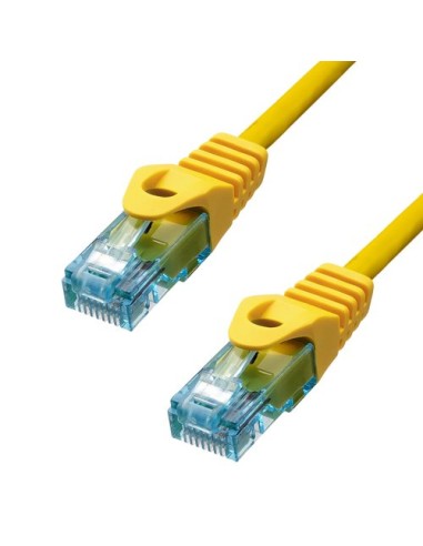 Proxtend U/utp Cat6a Lszh Awg 24 Cu Yellow 30cm