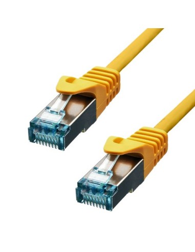 Proxtend S/ftp Cat6a Lszh Awg 26 Cu Yellow 30cm