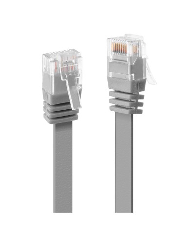 Lindy Cable De Red Cat6 Flachband Ungeschirmt Gris 5.00m