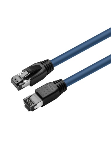 Microconnect Mc-sftp8010b Cable De Red Azul 10 M Cat8.1 S/ftp [s-stp]