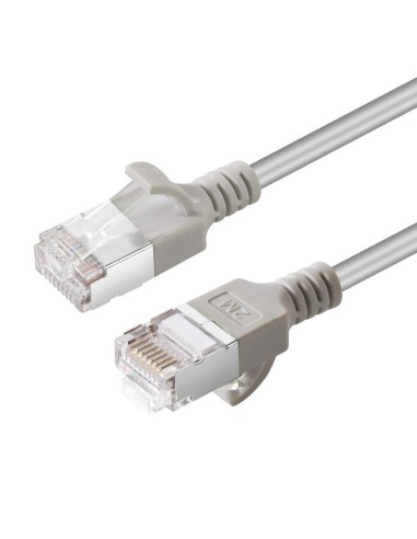 Microconnect V-ftp6a03-slim Cable De Red Gris 3 M Cat6a U/ftp (stp)