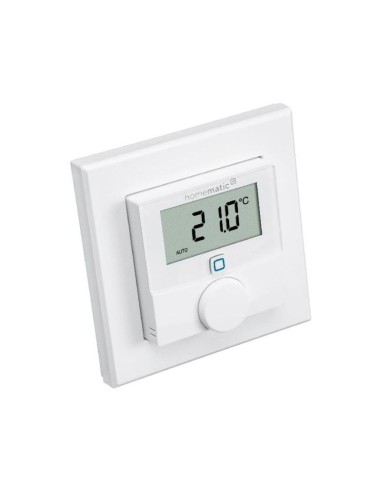 Termostato De Pared Homematic Ip Con Sensor De Humedad (hmip-wth-1) Blanco 156669a0