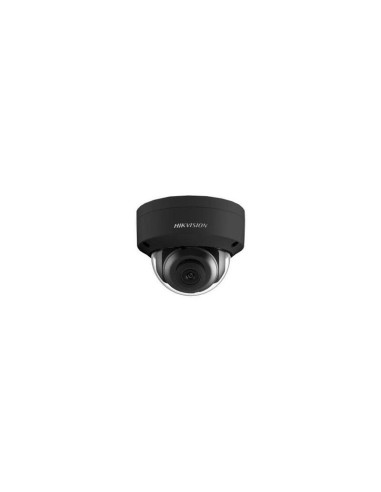 Domo Ip Hikvision Ds-2cd2186g2-isu F2.8 8mp 2.8-12 Mm 111° Con Alimentación De Darkfighter H.265+ Ir Hasta 30m Negro