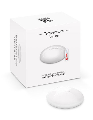 Fibaro Fgbrs-001 Sensor De Temperatura Y Humedad Interior Independiente Inalámbrico