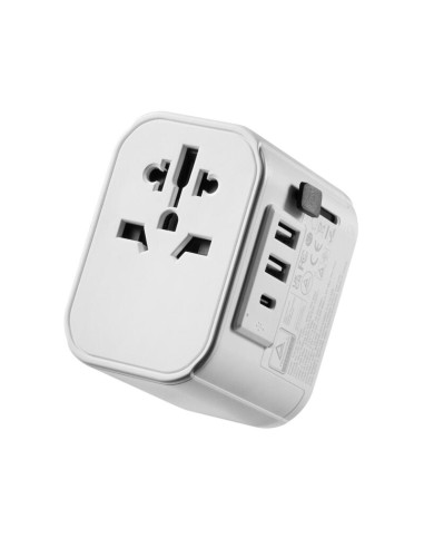 Enchufe Universal Ewent Ew1475 Usa Uk Aus China 2 X Usb 1 X Usb Tipo C