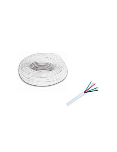 Bobina 100 M De Cable De Alarma De 6 Hilos