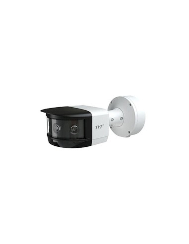 Cámara Tubular Tvt Ip 8mp Starlight Panorámica 180° 3,3mm Ir 20m Ip67 1e/1s Audio-alarma