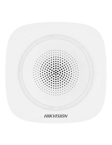 Sirena Inalámbrica De Interior Compatible 868 Mhz Hikvision Axpro Indicador Azul