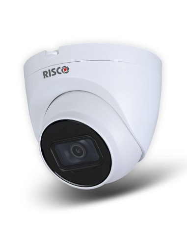 Cámara Ip Eyeball Risco El Exterior 4mp Ir30m 2.8mm/f1.6 Poe Ip67 Micrófono Micro Sd Vupoint