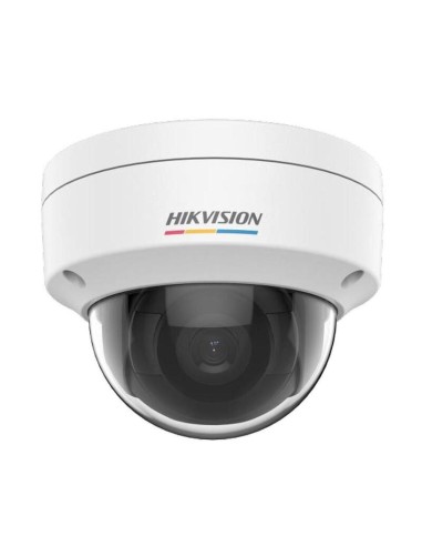 Domo Ip 4mp H265+ Ip67 Ik10 2.8mm Wdr120 Colorvu 24/7 Hikvision