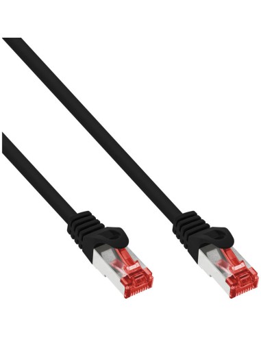 Cable De Red Inline S/ftp Pimf Cat.6 250mhz Pvc Cca Negro 7.5m