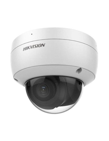 Cámara Ip Domo 2 Mp 2.8mm Ir30m Acusense Darkfighter Ik10 Ip67 Hikvision