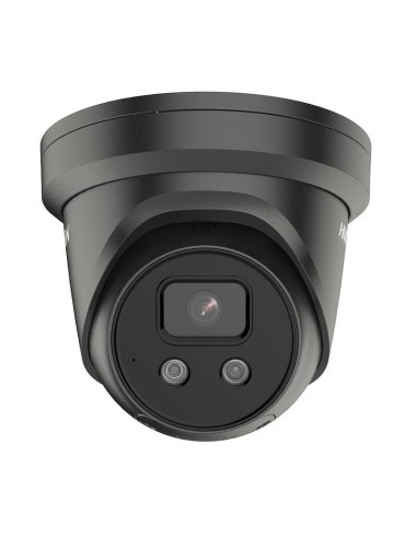 Cámara Domo Ip 4k 2.8mm Ip67 Luz Estroboscópica Y Alarma Acusense Ir30 E/s Audio-alarma. Micro Altavoz Black Hikvision