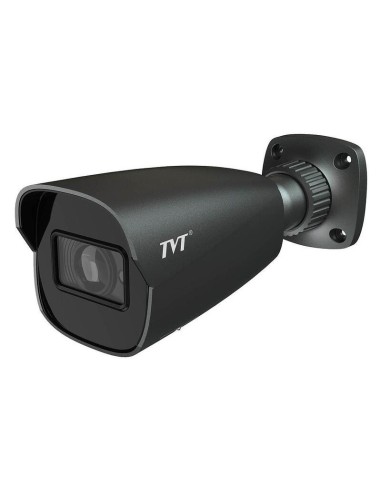 Cámara Bullet Ip 4mp Lente Motorizada 2.8~12mm Wdr120 Audio Black Tvt