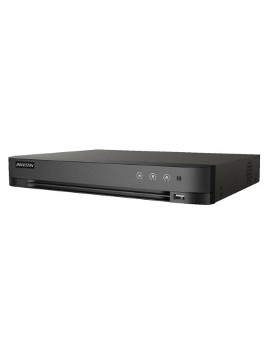 Grabador Dvr 5en1 8ch 8mp + 8ip 4mp 1u H.265 Acusense Face Capture Hikvision