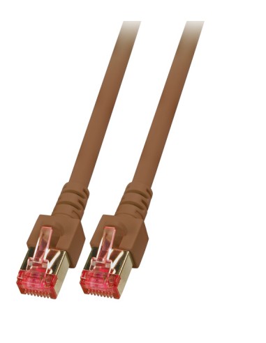 Efb Elektronik K5517.0,25 Cable De Red 0,25 M Cat6 S/ftp (s-stp) Marrón