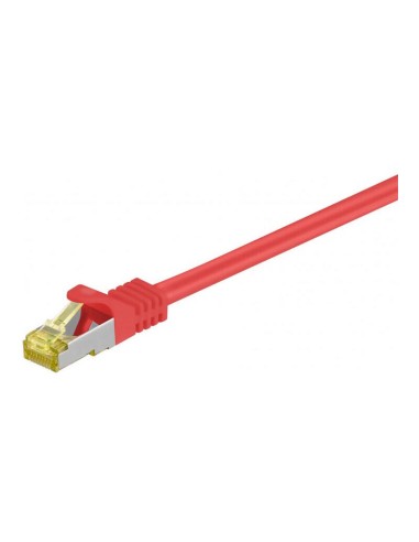 Goobay Cat 7, 2m Cable De Red Cat7 S/ftp (s-stp) Rojo