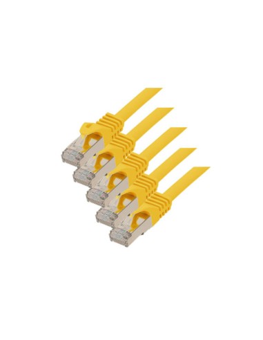 S-conn Rj45-rj45, M-m, 1m Cable De Red Amarillo Cat7 S/ftp (s-stp)