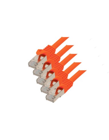 S-conn Cat. 7 S/ftp 0.5 M Cable De Red Naranja 0,5 M Cat7 S/ftp (s-stp)