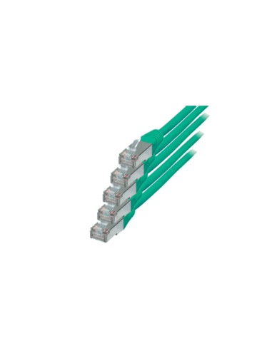 S-conn Rj45-rj45, M-m, 1m Cable De Red Verde Cat6 S/ftp (s-stp)