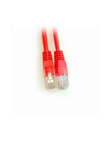 Powergreen Latiguillo Color Rojo Rj45 Cat 6 Utp 0.5 Metros 0.50 M Rojo