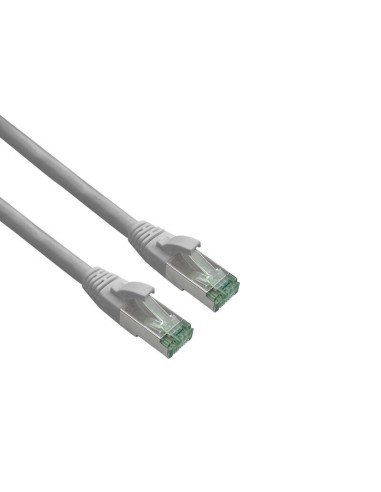 Helos Grs Certificado Cat 6a Cable De Red Con Cat 7 Rohkabel Tpe Gris 0,15m