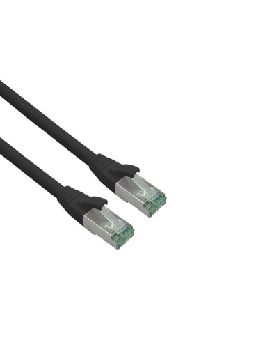 Helos Grs Certificado Cat 6a Cable De Red Con Cat 7 Rohkabel Tpe Negro 0,25m