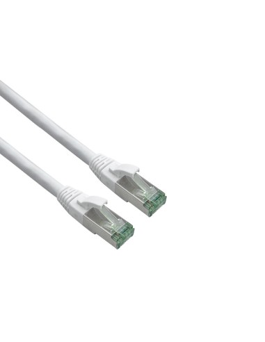 Helos Grs Certificado Cat 6a Cable De Red Con Cat 7 Rohkabel Tpe Blanco 0,15m