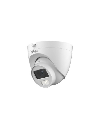 (dh-hac-hdw1500clqp-il-a-0280b-s2) Dahua Cámara Híbrida Turret Lite Smart Dual Light 5mp Ir 20m Con Audio 2.8mm